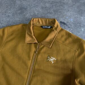 Arc'teryx Kyanite Jacket Mens Medium Brown Fleece Full Zip